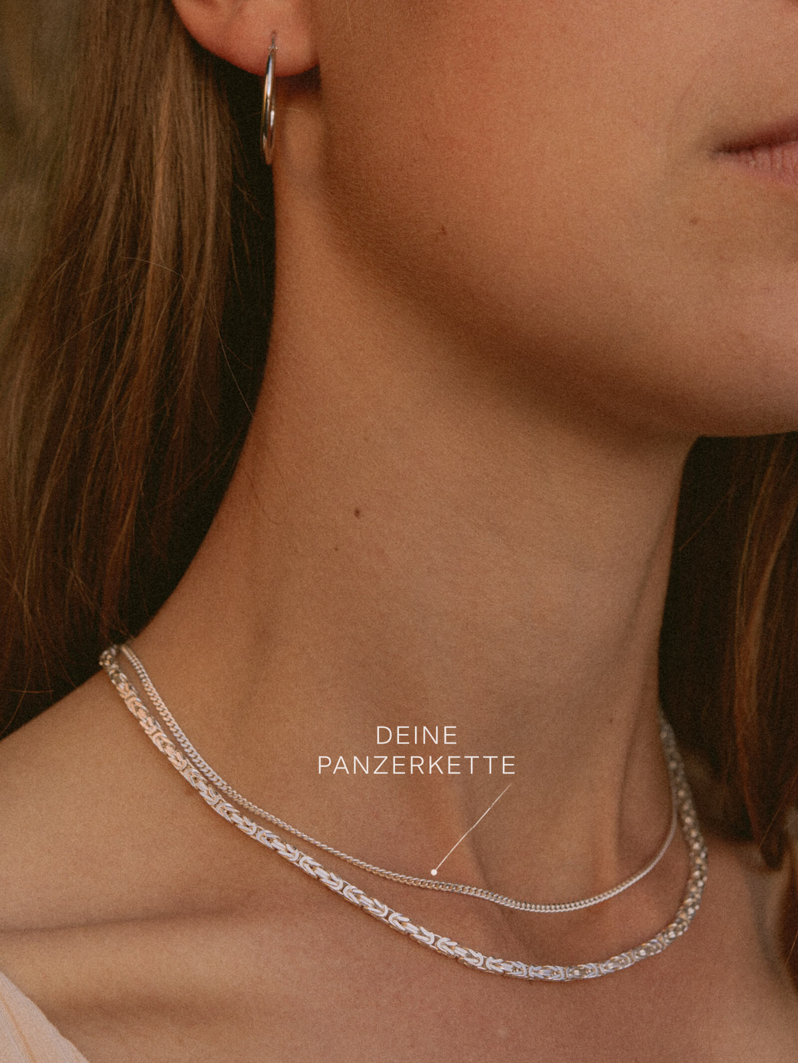 Panzerkette TIMELESS Klassisch Silber-1