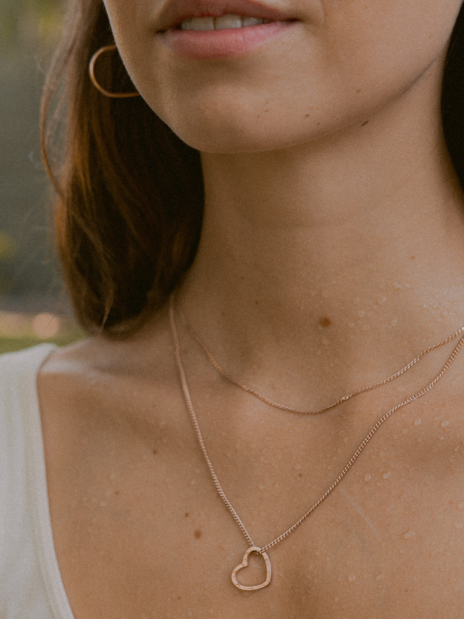 Kettenanhänger HERZ Roségold Vergoldet 